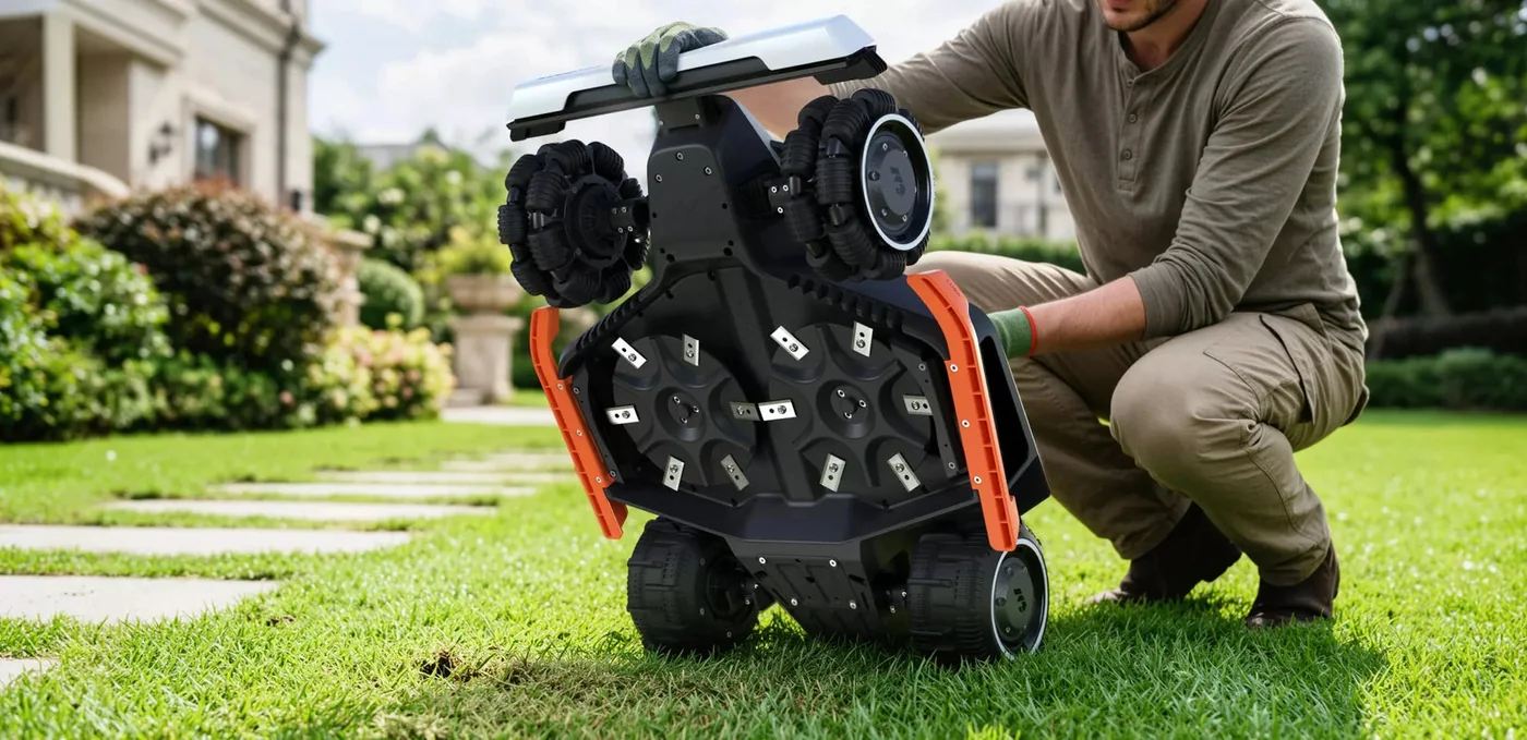 Instalacja robota z konfiguracją